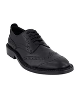 Karl Lagerfeld Paris Men's Leather Wingtip Dress Shoes