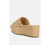 London Rag karly chunky platform sliders sandals