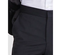 Hugo by Boss Men's Modern-Fit Wool Blend Super Flex Stretch Tuxedo Pant