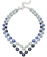 I.n.c. International Concepts Mixed Stone Layered Collar Necklace, 16-3/4" + 3" extender, Created for Macy's