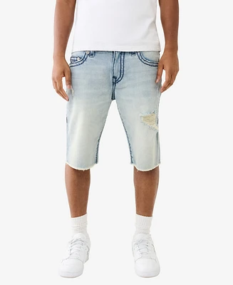 True Religion Men's Ricky Super T Short- 12" Inseam