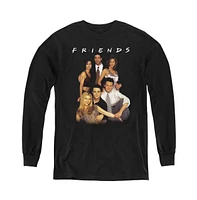 Friends Boys Youth Stand Together Long Sleeve Sweatshirt