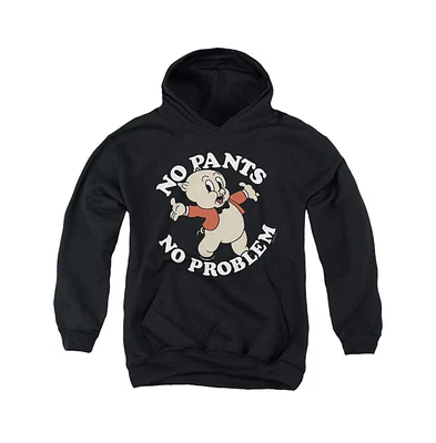 Looney Tunes Boys Youth No Pants Pull Over Hoodie / Hooded Sweatshirt