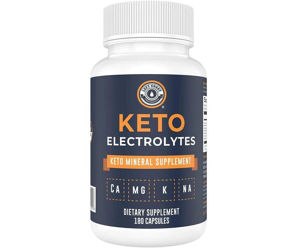 Lcp Left Coast Performance Keto Electrolytes Capsules