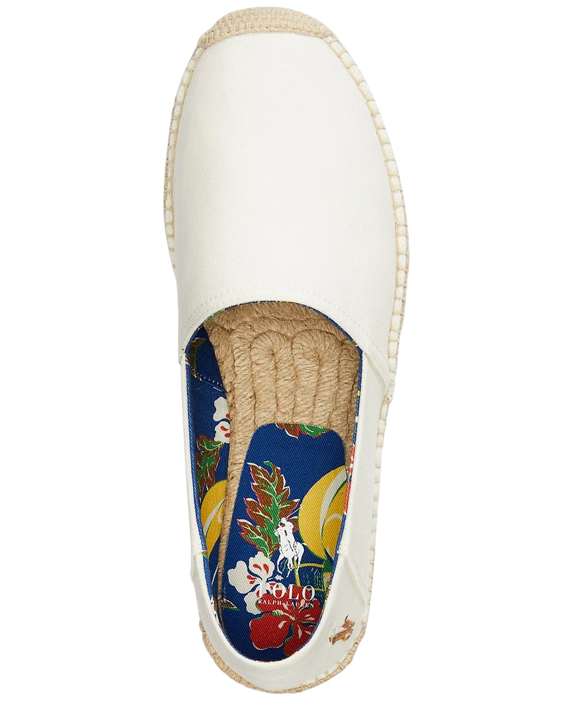Polo Ralph Lauren Men's Cevio Washed Canvas Espadrilles