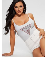 Guess Women's Eco Metallic One-Piece Swimsuit