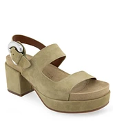 Aerosoles Women's Clarkson Buckle Strap Platform Sandals