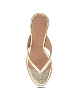 Aerosoles Women's Nero Wedge Flip Flop Sandals