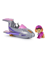 Paw Patrol Jungle Pups, Skye Falcon Vehicle, Toy Jet with Collectible Action Figure - Multi