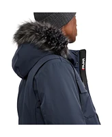 Pajar Men's Soren Mid Length Parka with Detachable Faux Fur Trim