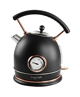 MegaChef 1.8 Liter Half Circle Electric Kettle with Thermostat