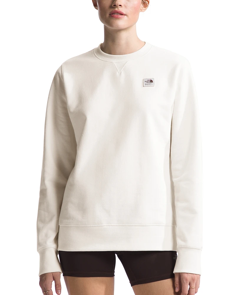 The North Face Women's Heritage Patch Logo Sweatshirt