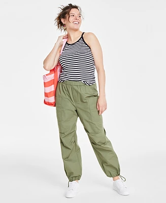 On 34th Women's Patch-Pocket Jogger Pants, Created for Macy's