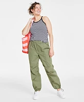 On 34th Women's Patch-Pocket Jogger Pants, Created for Macy's