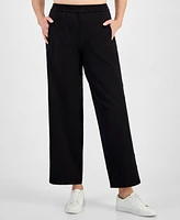 Sparkies Women's Stretch Adaptive Snap Wide-Leg Pants