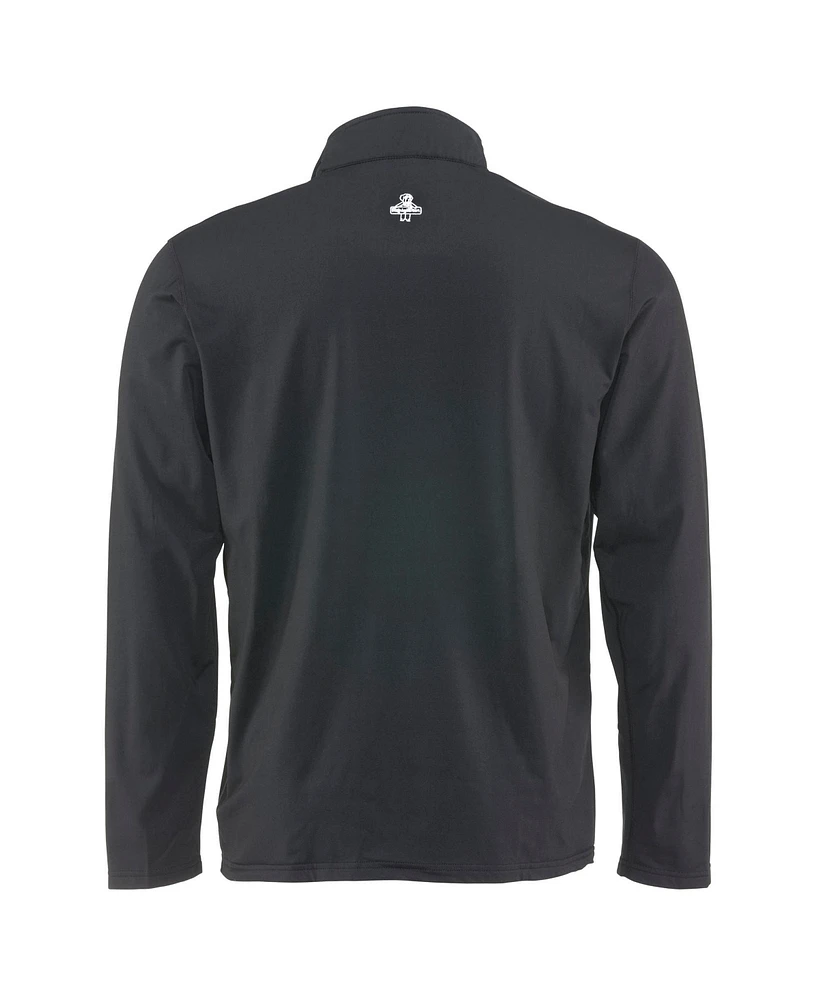 RefrigiWear Men's Flex-Wear Top Base Layer Shirt Zip Mock Neck