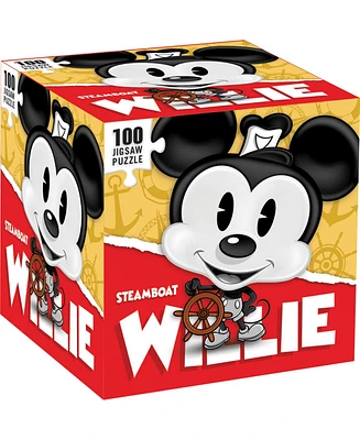 Masterpieces Steamboat Willie 100 Piece Jigsaw Puzzle for Kids