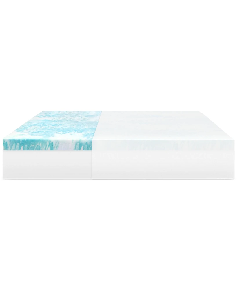 Therapedic Premier 2" Restorative Gel Memory Foam Mattress Topper, Queen, Exclusively at Macy's