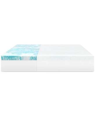 Therapedic Premier 2" Restorative Gel Memory Foam Mattress Topper, Queen, Created for Macy's