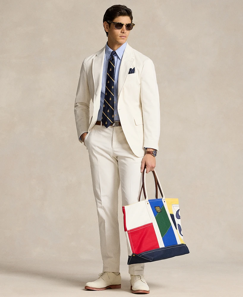 Polo Ralph Lauren Men's Large Colorblocked Tote Bag