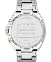 Coach Men's Jackson Two-Tone Stainless Steel Watch 45mm - Two