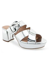 Aerosoles Women's Collin Buckle Slip-On Platforms