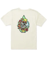 Volcom Big Boys Short-Sleeve Sticker Skull Graphic T-Shirt