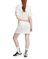 adidas Women's Active Essentials 3-Stripes Single Jersey Boyfriend Tee Dress