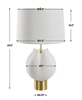 Uttermost 25.5" In Bloom Table Lamp