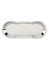 Certified International Derby Day at the Races Silver Plated 3-d Horseshoe 4 Pc Tray Set