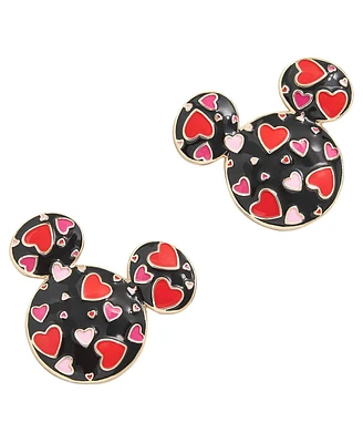 Women's Baublebar Mickey Mouse Mixed Hearts Earrings
