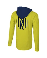 Men's Stadium Essentials Yellow Nashville Sc Tradition Raglan Hoodie Long Sleeve T-shirt