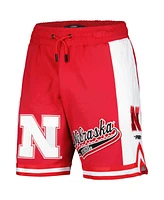 Men's Pro Standard Scarlet Nebraska Huskers Script Tail Dk 2.0 Shorts