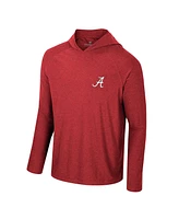 Colosseum Men's Alabama Crimson Tide Cloud Jersey Raglan Long Sleeve Hoodie T-Shirt