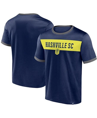 Men's Fanatics Navy Nashville Sc Advantages T-shirt