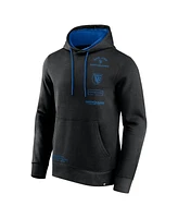 Men's Fanatics Black San Jose Earthquakes Halftime Pullover Hoodie