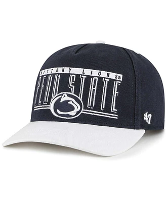 Men's '47 Brand Navy Penn State Nittany Lions Double Header Hitch Adjustable Hat