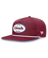 Men's Fanatics Garnet Colorado Rapids Iron Golf Snapback Hat