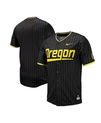 Nike Men's Oregon Ducks Pinstripe Replica Baseball Jersey