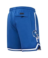 Men's Pro Standard Royal New York Giants Classic Chenille Shorts