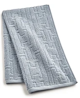 Hotel Collection Sculpted Chain-Link Hand Towel, 16" x 30", Exclusively at Macy's