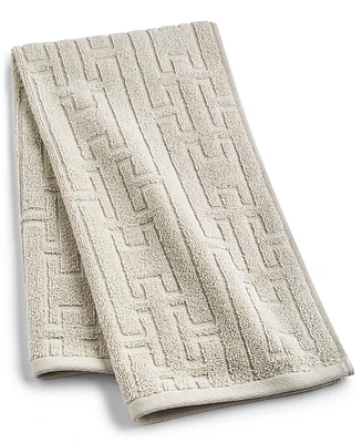 Hotel Collection Sculpted Chain-Link Hand Towel, 16" x 30", Exclusively at Macy's