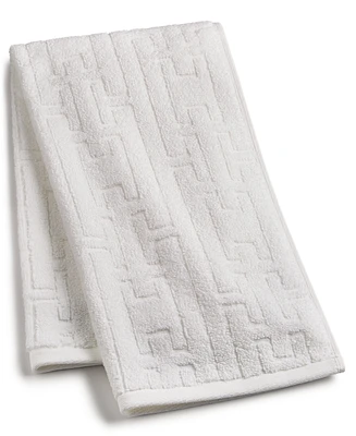 Hotel Collection Sculpted Chain-Link Hand Towel, 16" x 30", Exclusively at Macy's