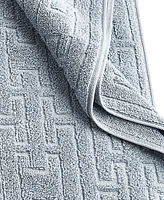 Hotel Collection Sculpted Chain-Link Bath Towel, 30" x 56", Exclusively at Macy's