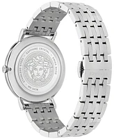 Versace Men's Swiss Stainless Steel Bracelet Watch 42mm