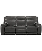 Varsani 90" Zero Gravity Leather Sofa, Created for Macy's