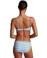 Lauren Ralph Lauren Womens Striped Bikini Top Bottoms