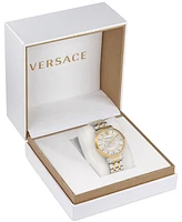 Versace Women's Swiss Two-Tone Stainless Steel Bracelet Watch 38mm