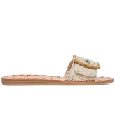 Dolce Vita Women's Dasa Buckle Detailed Slide Flat Sandals