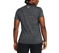 Under Armour Women's Twist Tech V-Neck Short-Sleeve Top